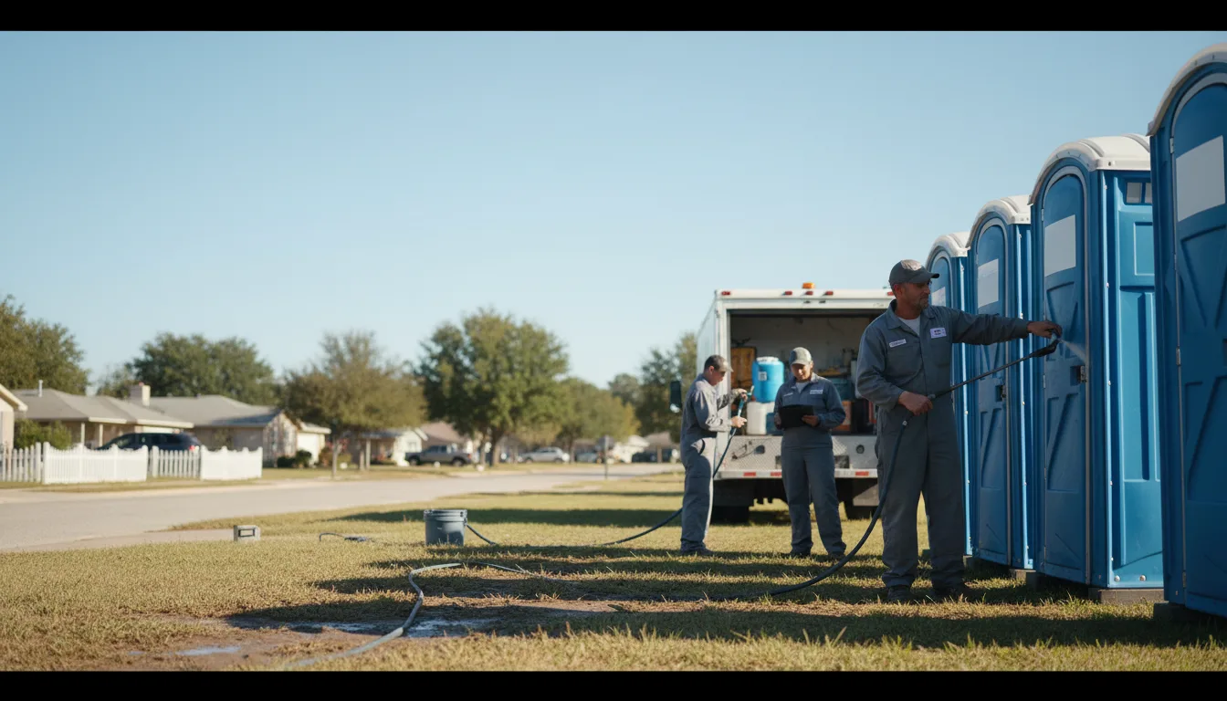 Long-Term Portable Toilet Rental in New Matamoras, OH near me